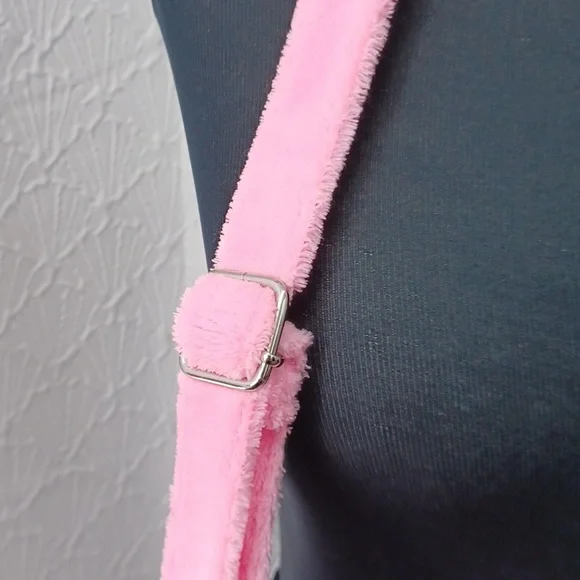 Chic Pink Designer Shoulder Bag